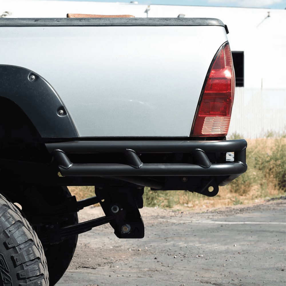 Black Diamond Series" High Clearance Rear Bumper Fits 2005-2015 Toyota Tacoma