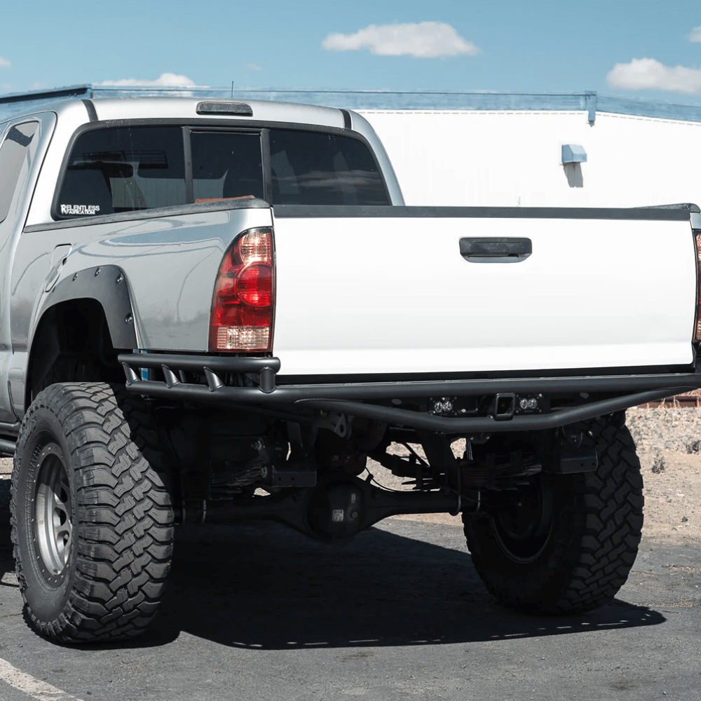 Black Diamond Series" High Clearance Rear Bumper Fits 2005-2015 Toyota Tacoma