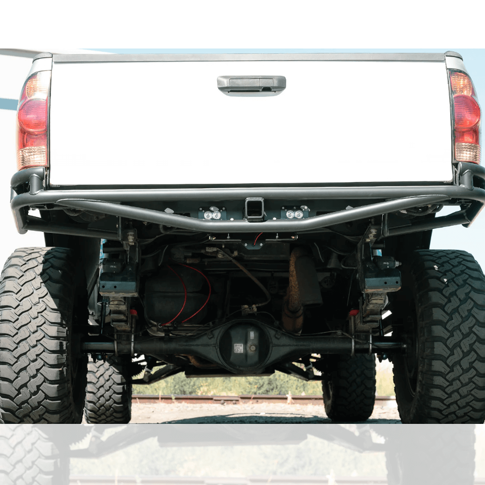 Black Diamond Series" High Clearance Rear Bumper Fits 2005-2015 Toyota Tacoma