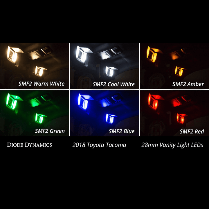 2005-2023 Toyota Tacoma Vanity Light LEDs (four)