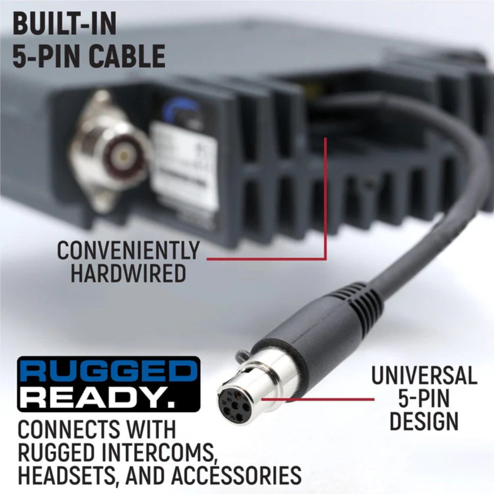 2005+ Toyota Tacoma Two-Way GMRS Mobile Radio Kit