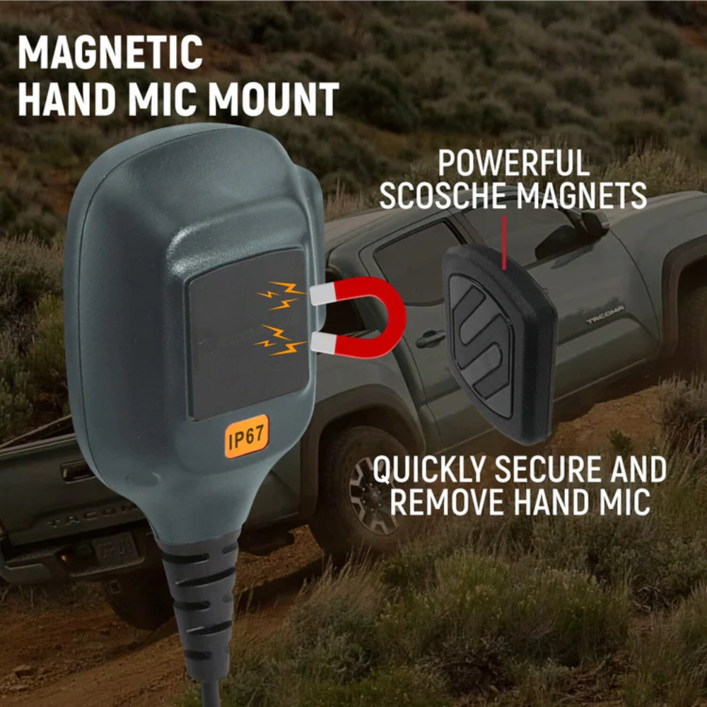 2005+ Toyota Tacoma Two-Way GMRS Mobile Radio Kit