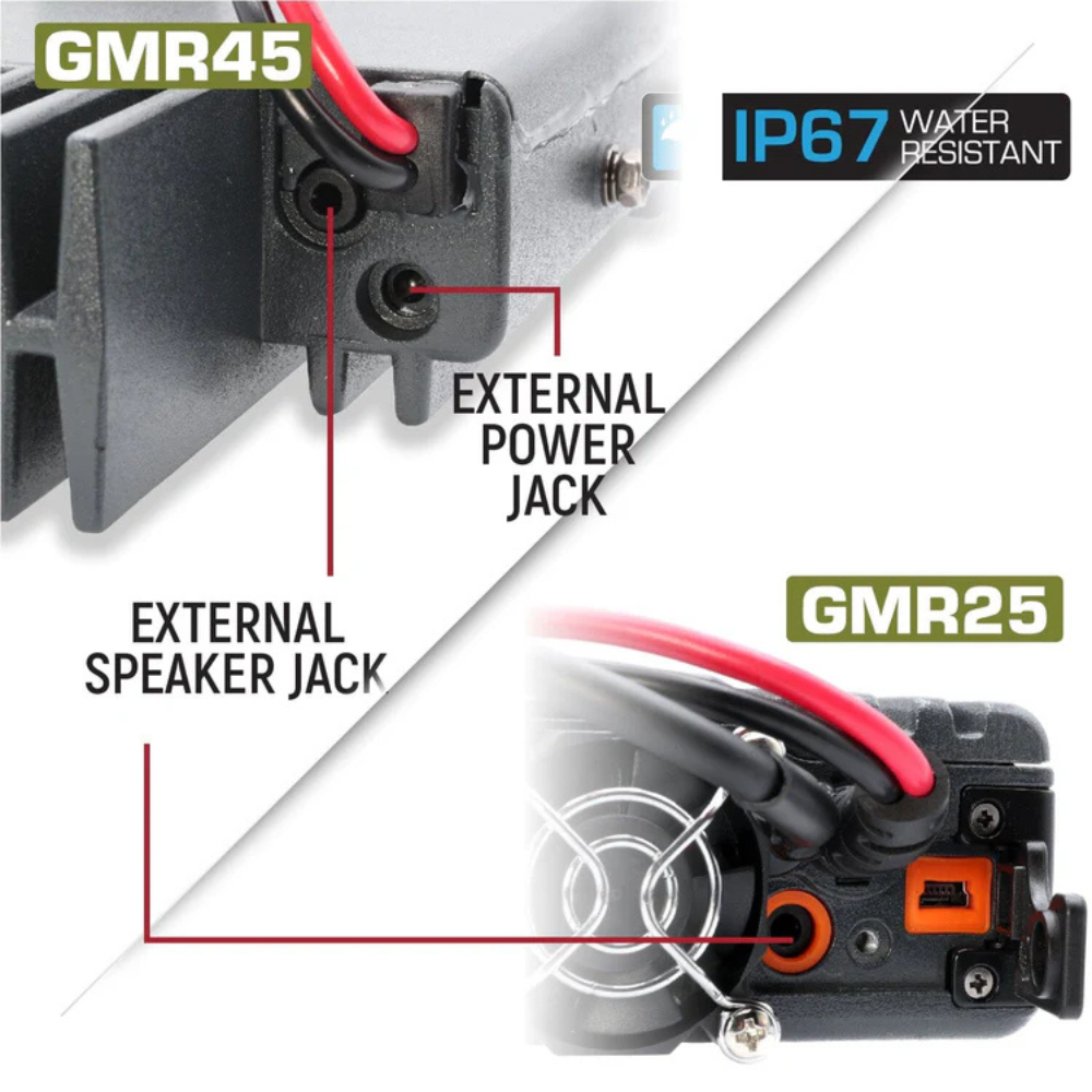 2005+ Toyota Tacoma Two-Way GMRS Mobile Radio Kit