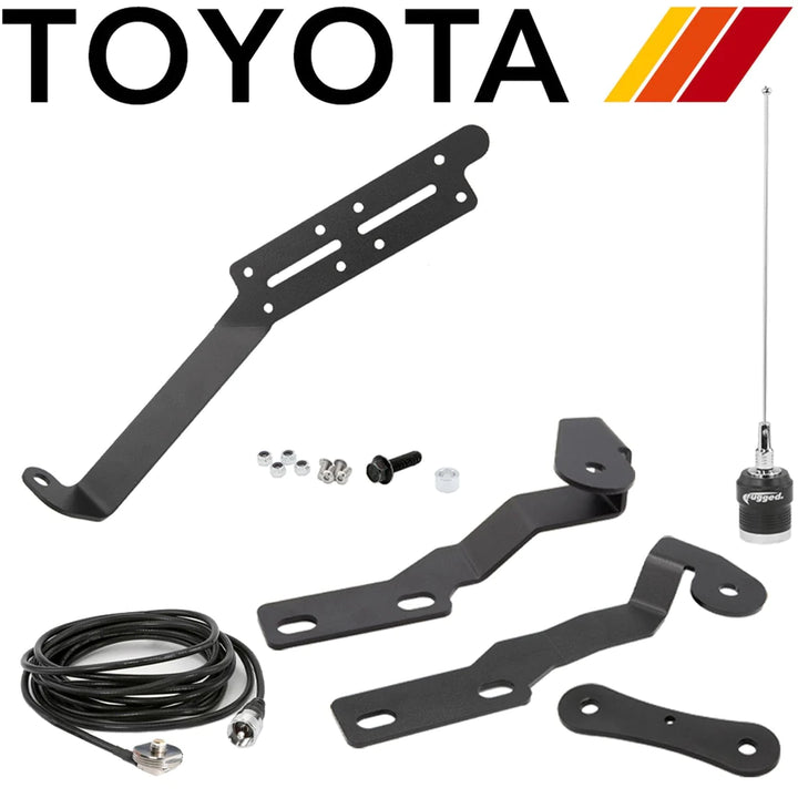 2005+ Toyota Tacoma Two-Way GMRS 25 Mobile Radio Kit