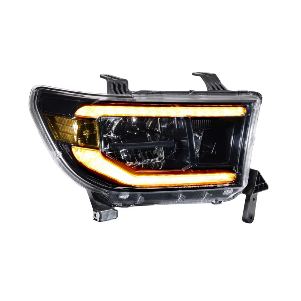 2007-2013 Toyota Tundra XB LED Headlights (Amber DRL)