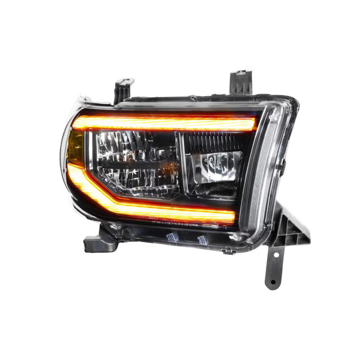 2007-2013 Toyota Tundra XB LED Headlights (Amber DRL)