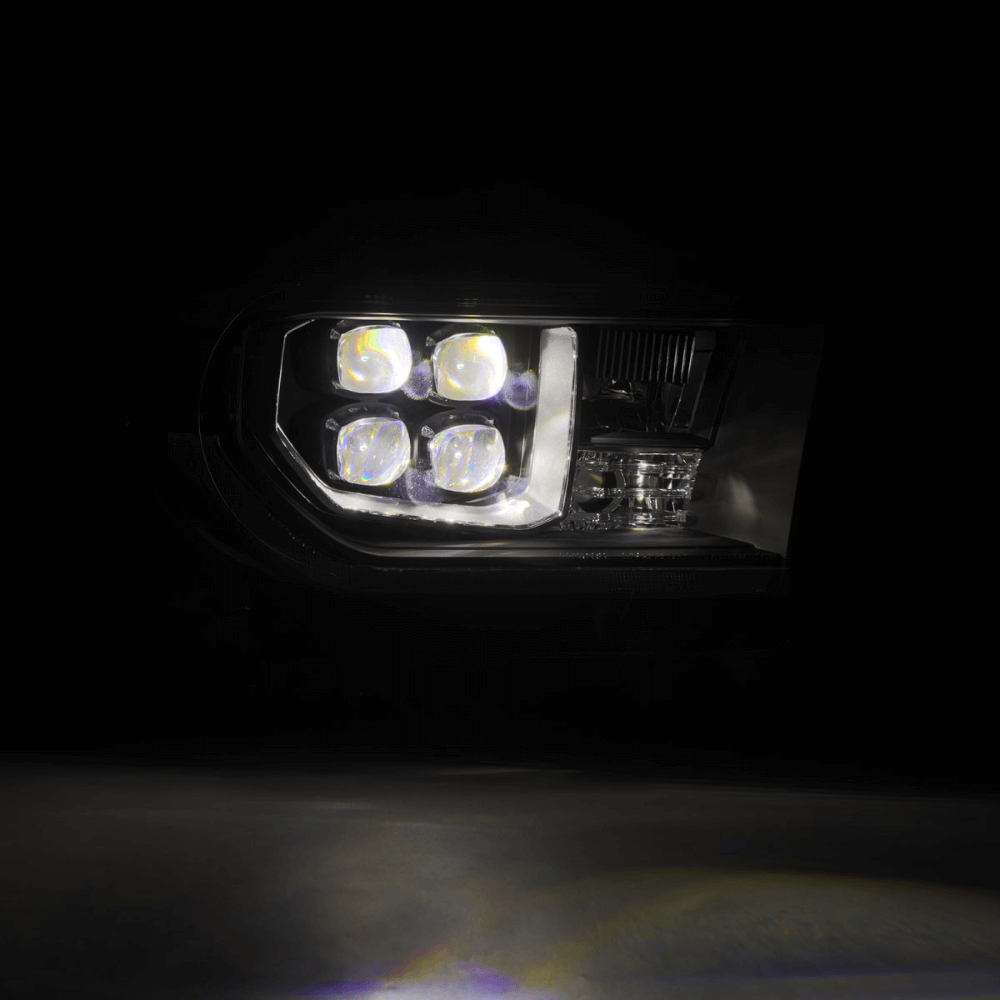 2007-2013 Toyota Tundra | 2008-2017 Toyota Sequoia MK2 NOVA-Series LED Projector Headlights Alpha-Black