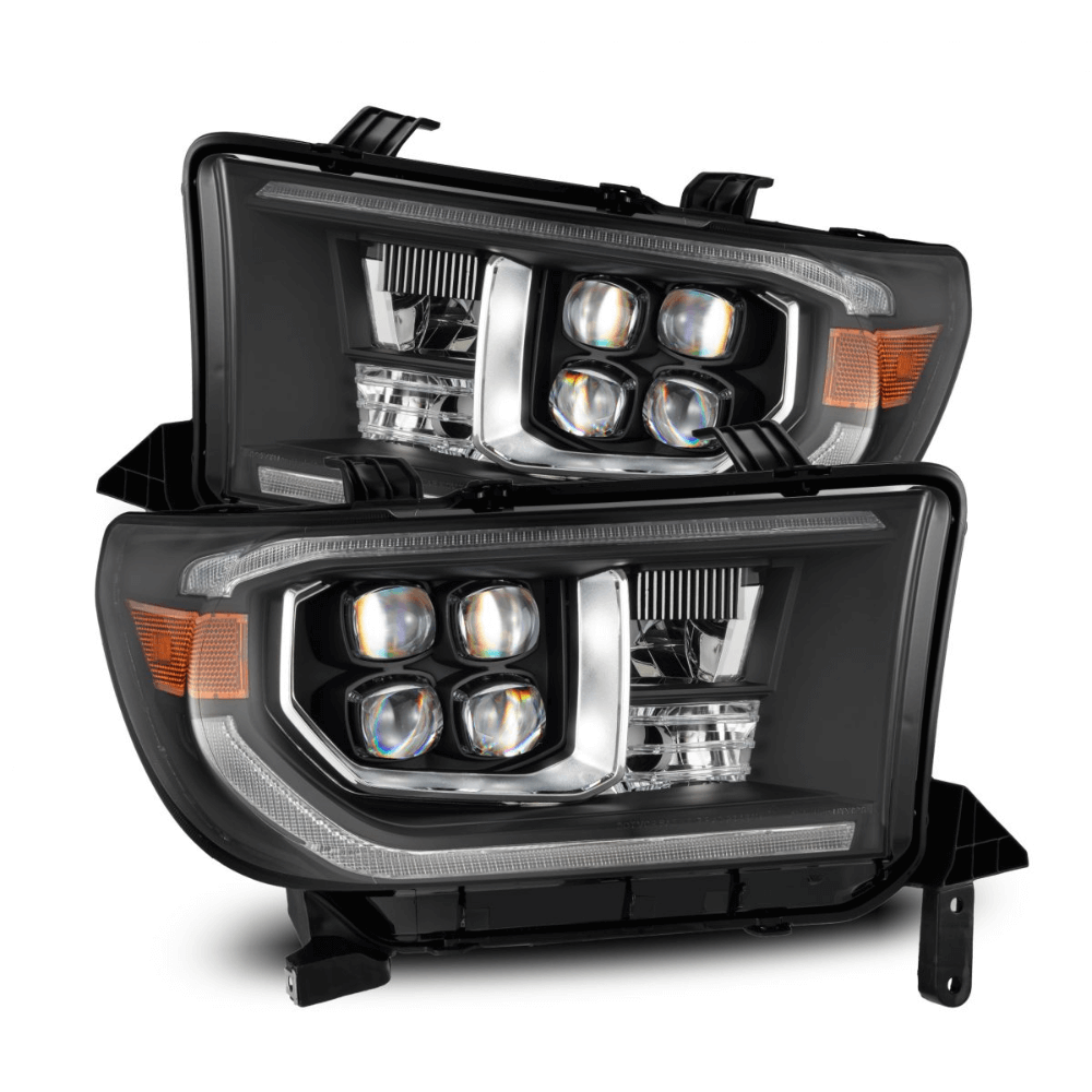 2007-2013 Toyota Tundra | 2008-2017 Toyota Sequoia MK2 NOVA-Series LED Projector Headlights Alpha-Black