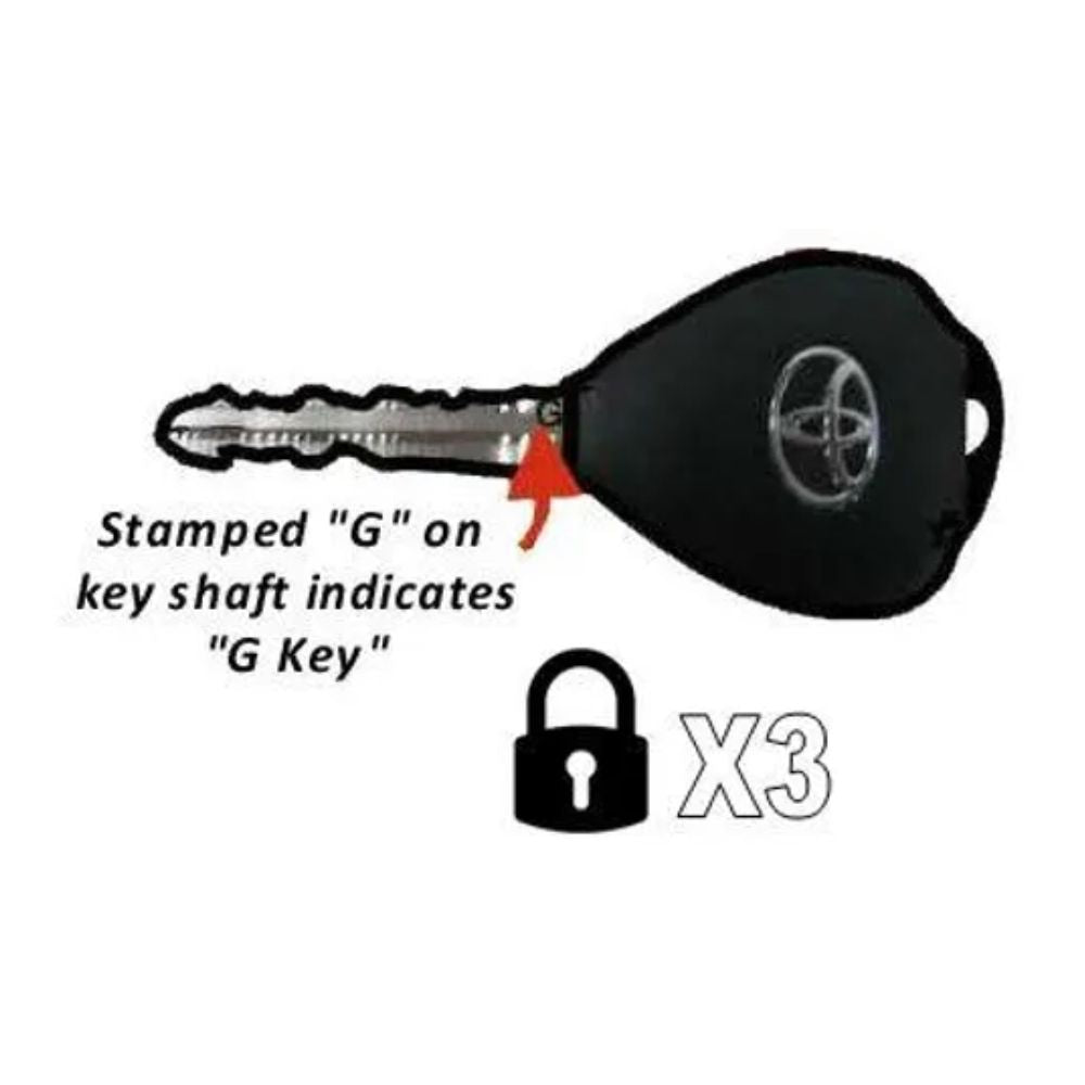 2010-2019 Toyota 4Runner Plug & Play Remote Start Kit [G-Key]