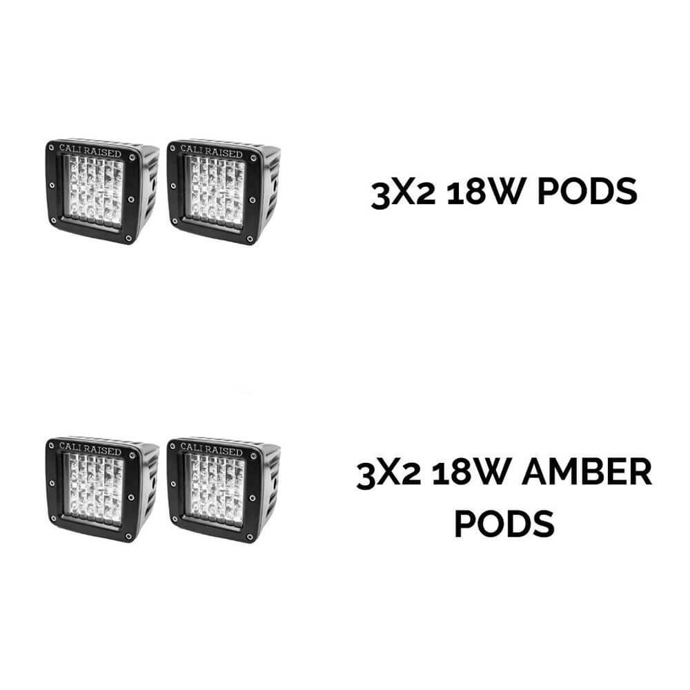 Led Fog Light Pod Replacements Brackets Kit Fits 2012-2015 Toyota Taco Yota Force Led Fog Light Pod Replacements Brackets Kit Fits 2012-2015 Toyota Taco Yota Force