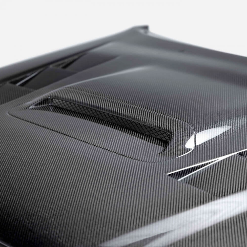 2012-2015 Toyota Tacoma TS-Style Carbon Fiber Hood