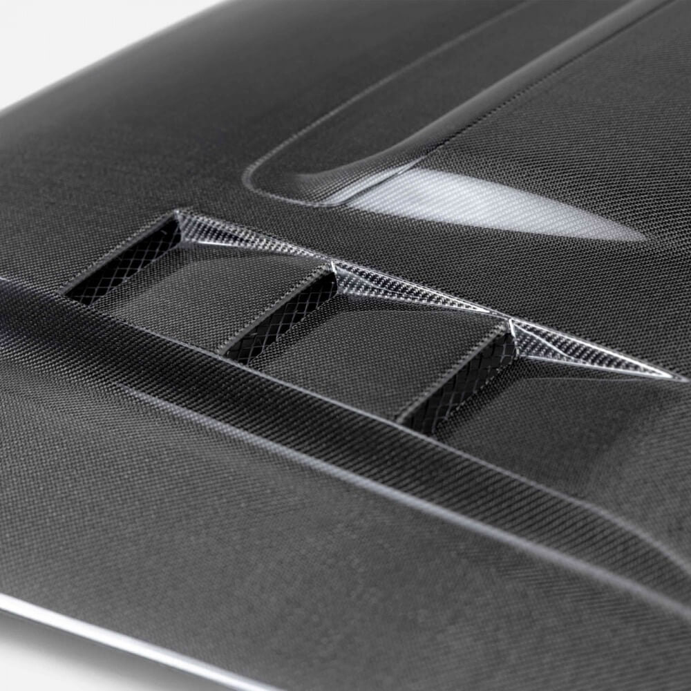 2012-2015 Toyota Tacoma TS-Style Carbon Fiber Hood