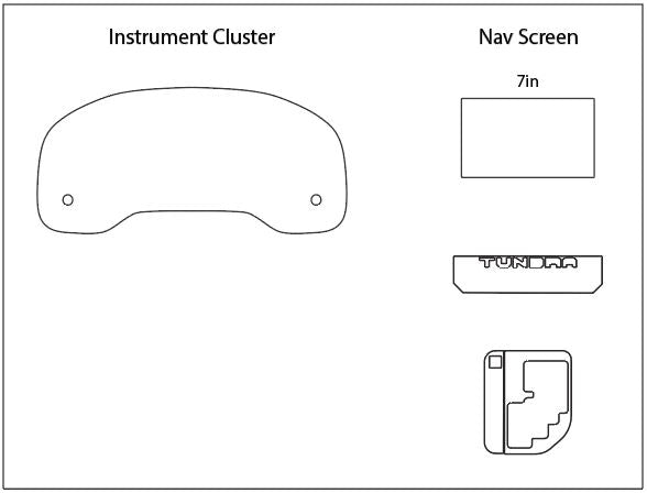 Toyota Tundra Screen ProTech Kit