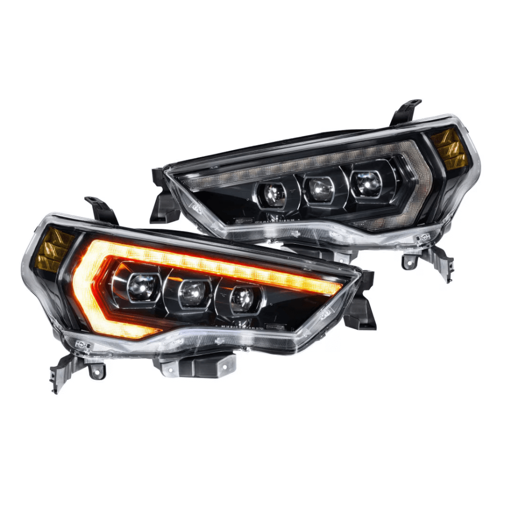 2014-2020 Toyota 4Runner XB LED Headlights | Amber DRL