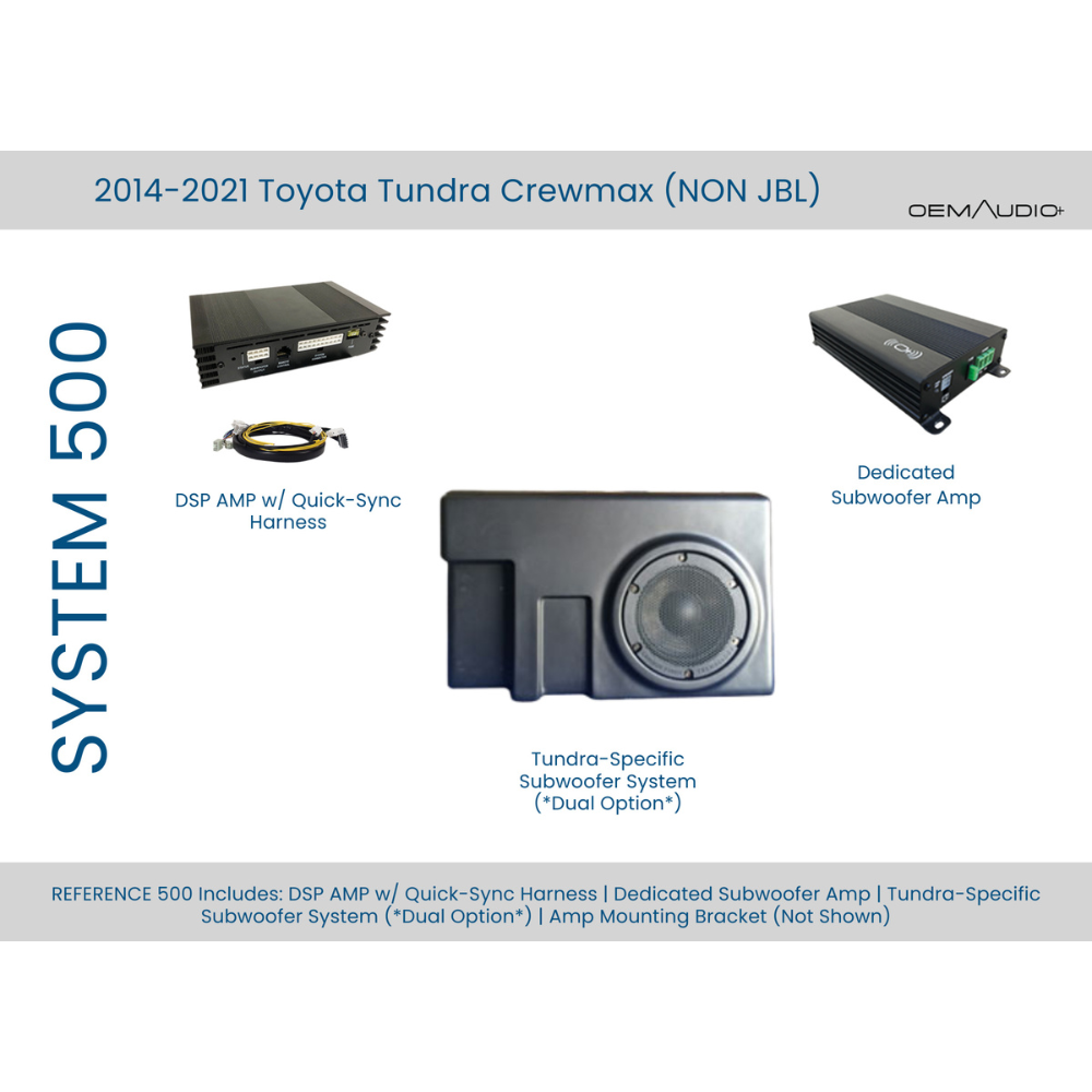 2014-2021 Toyota Tundra CrewMax System Series