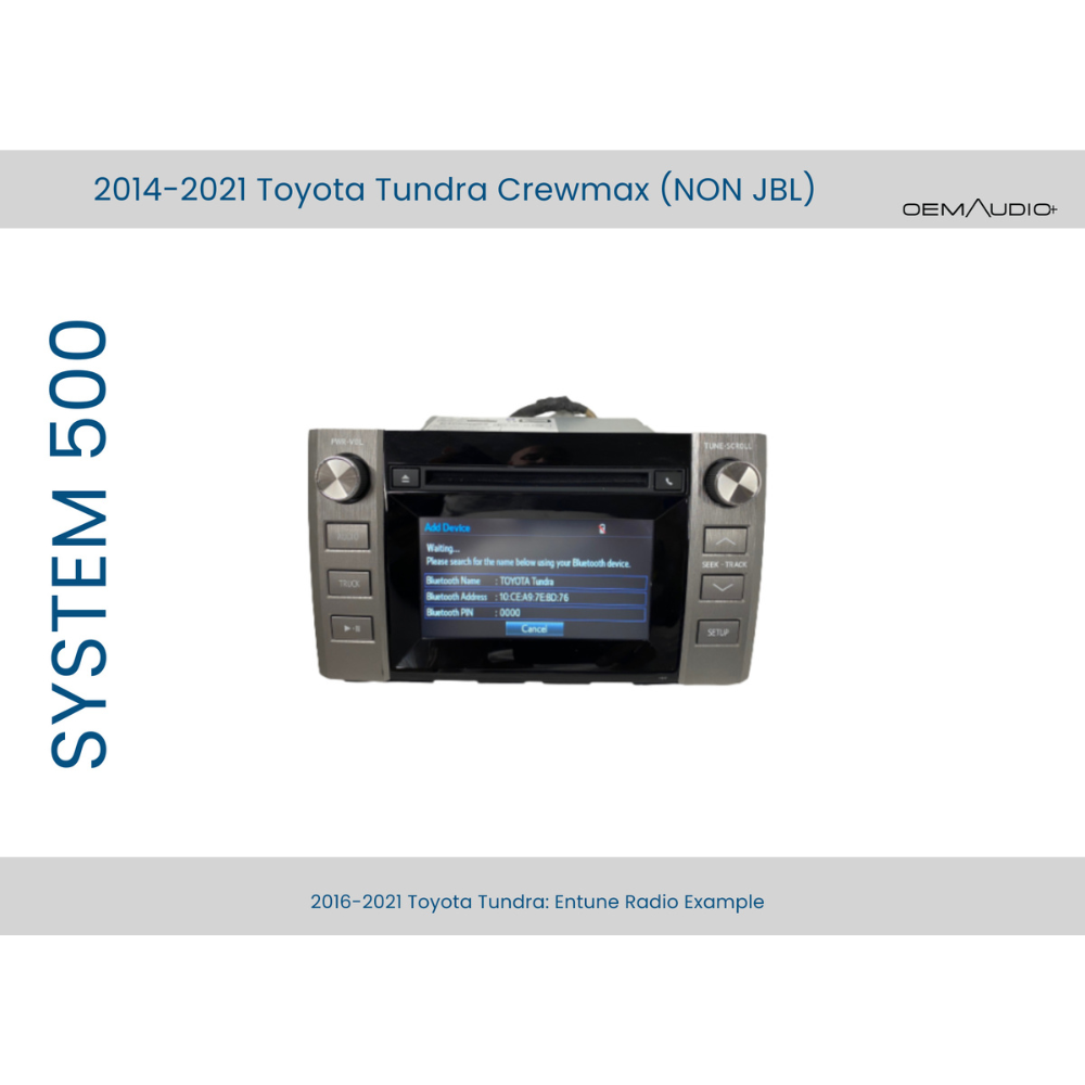 2014-2021 Toyota Tundra CrewMax System Series