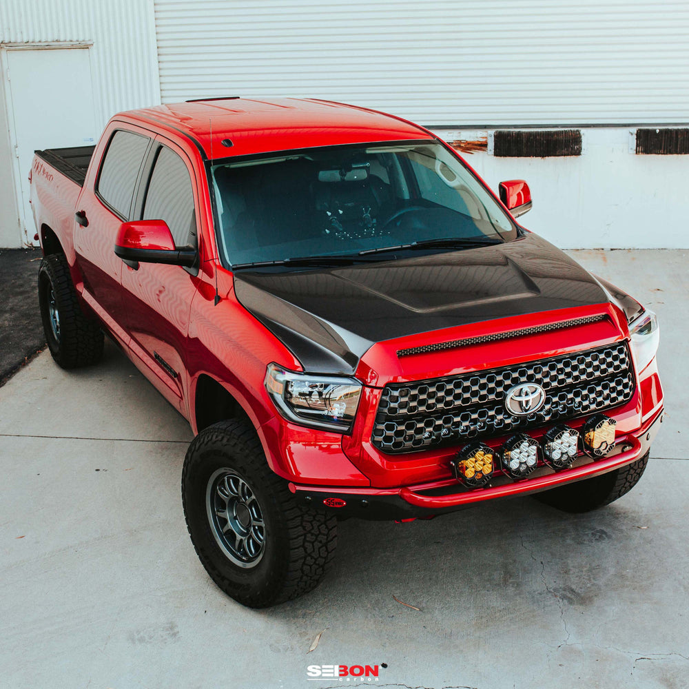 2014-2021 Toyota Tundra OEM-Style Carbon Fiber Hood
