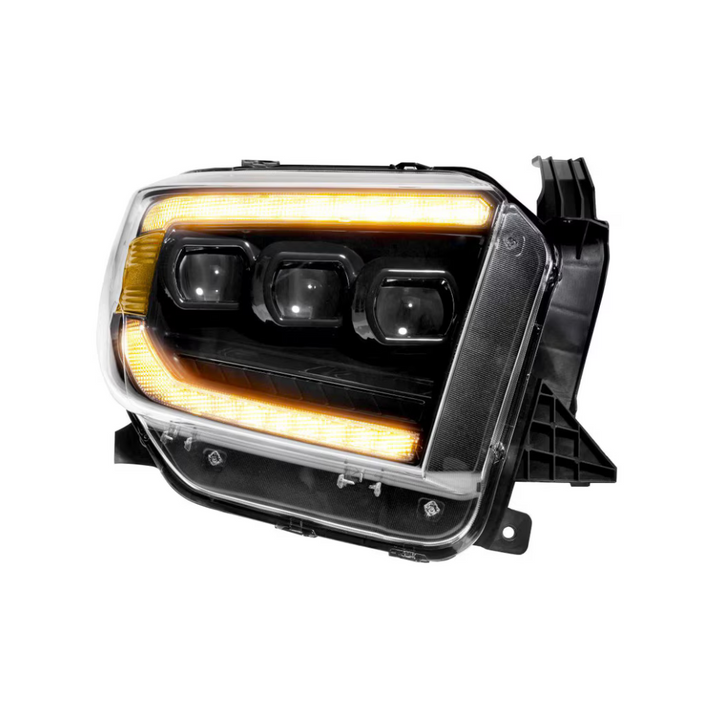 2014-2021 Toyota Tundra XB LED Headlights (Amber DRL)