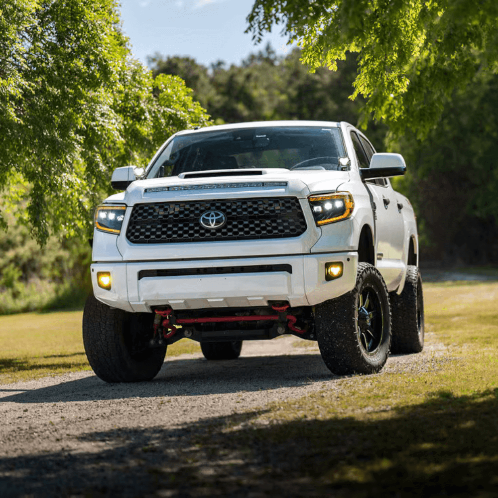 2014-2021 Toyota Tundra XB LED Headlights (Amber DRL)