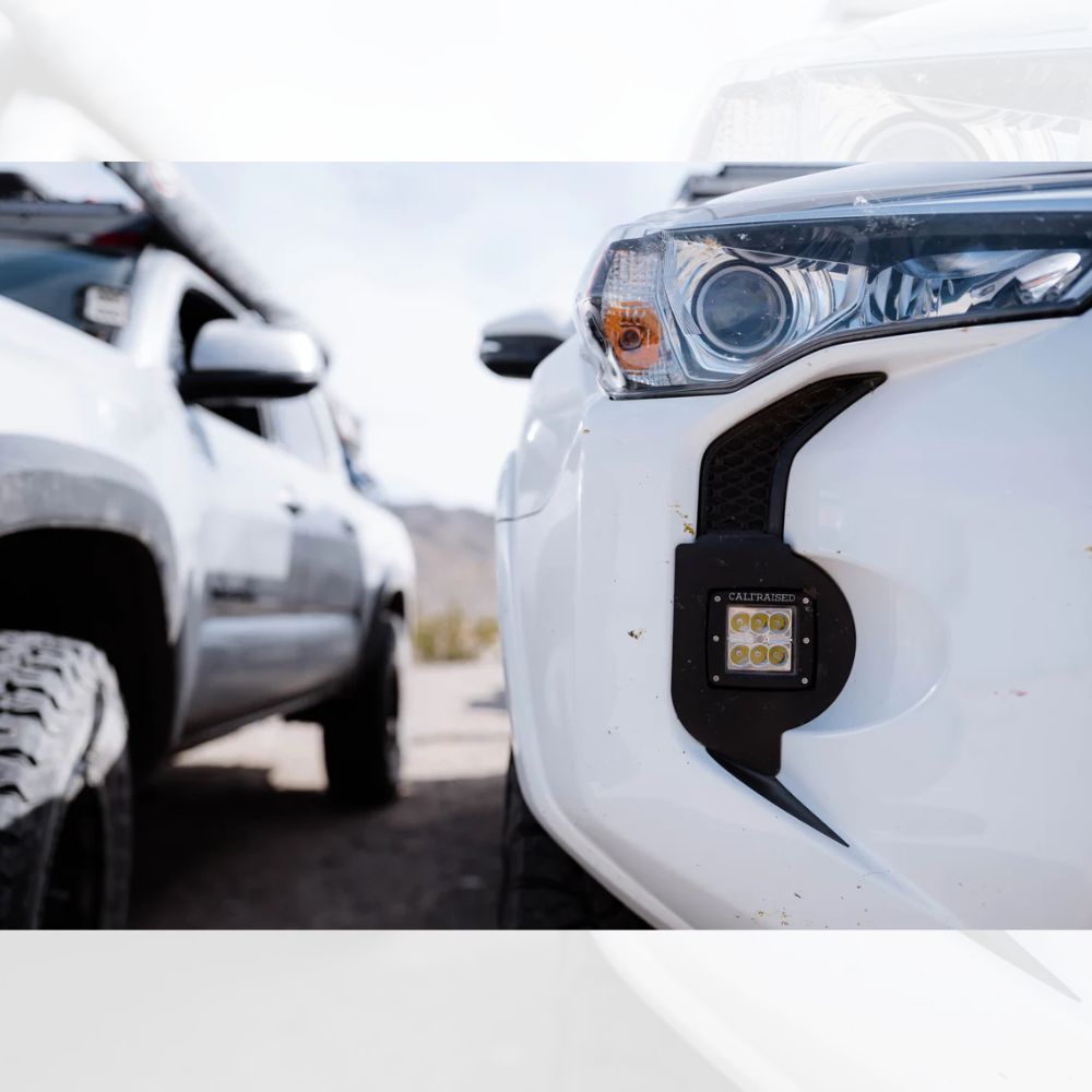 2014-2023 Toyota 4Runner Led Fog Light Pod Replacements Brackets Kit