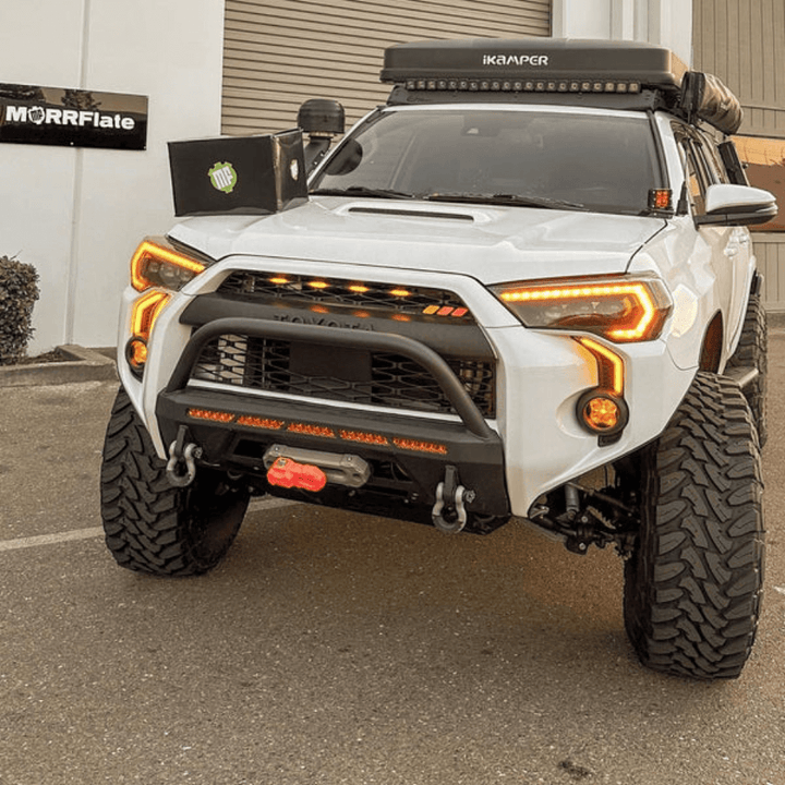 2014+ Toyota 4Runner LED DRL Fang Light Bezel Kit