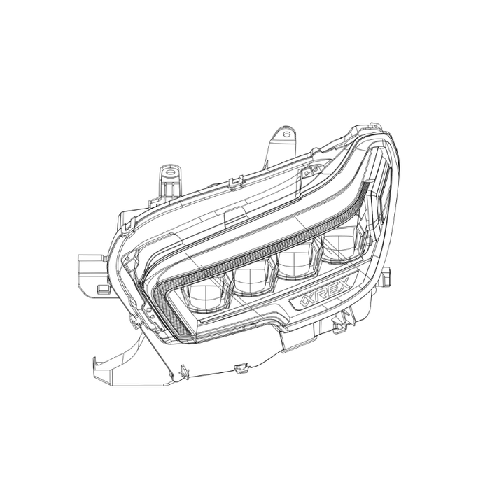 Exclusive 2016-2022 Toyota Tacoma LED Projector Headlights - NOVA Series