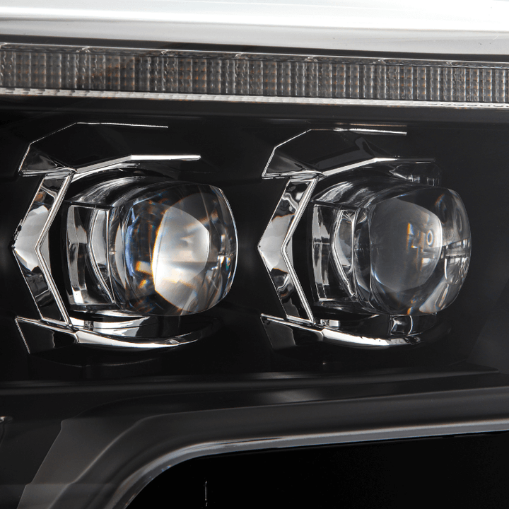 Exclusive NOVA-Series LED Projector Headlights | Amber/Clear DRL Fits 2016-2023 Toyota Tacoma
