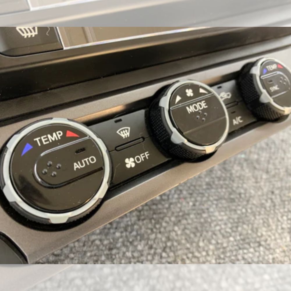 2016 - 2023 Toyota Tacoma Climate Control Rings