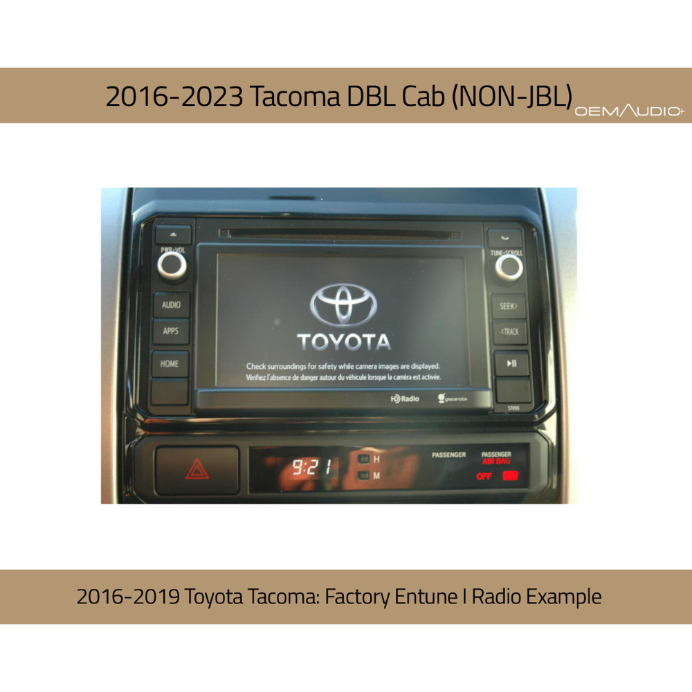 2016-2023 Toyota Tacoma Double Cab System+ Series