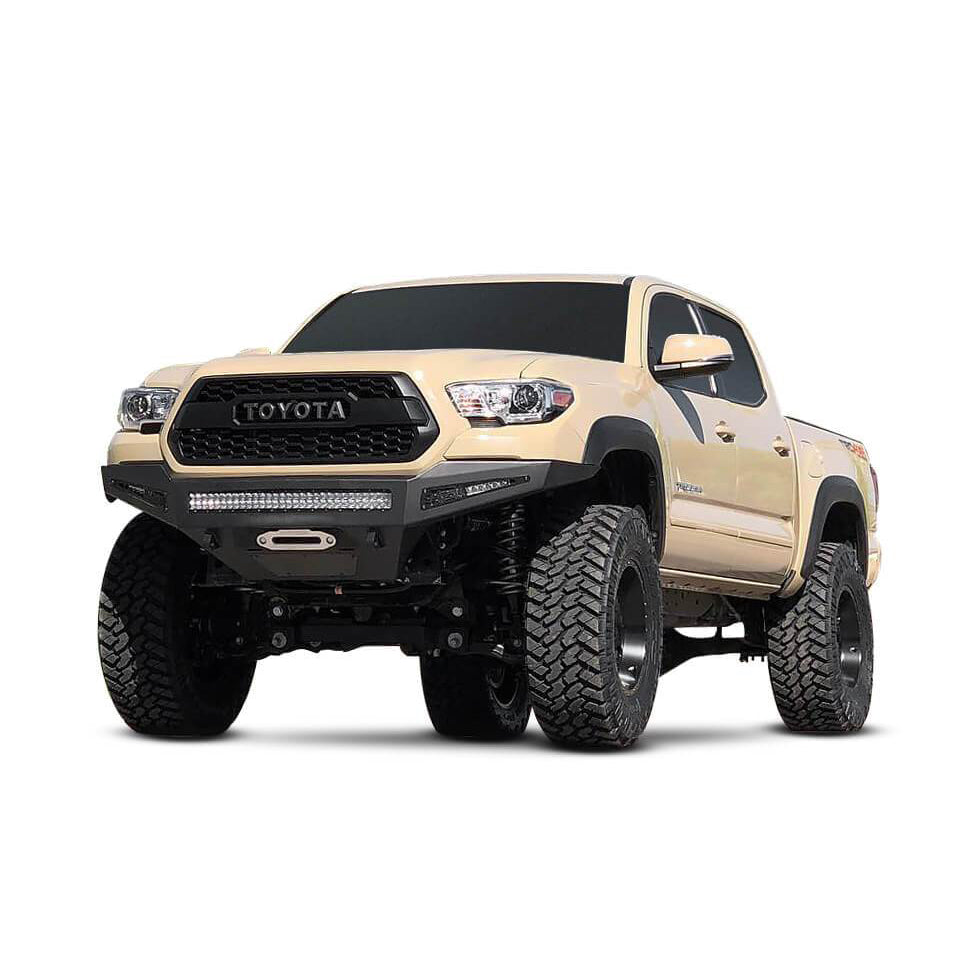 2016-2023 Toyota Tacoma Honeybadger Winch Front Bumper