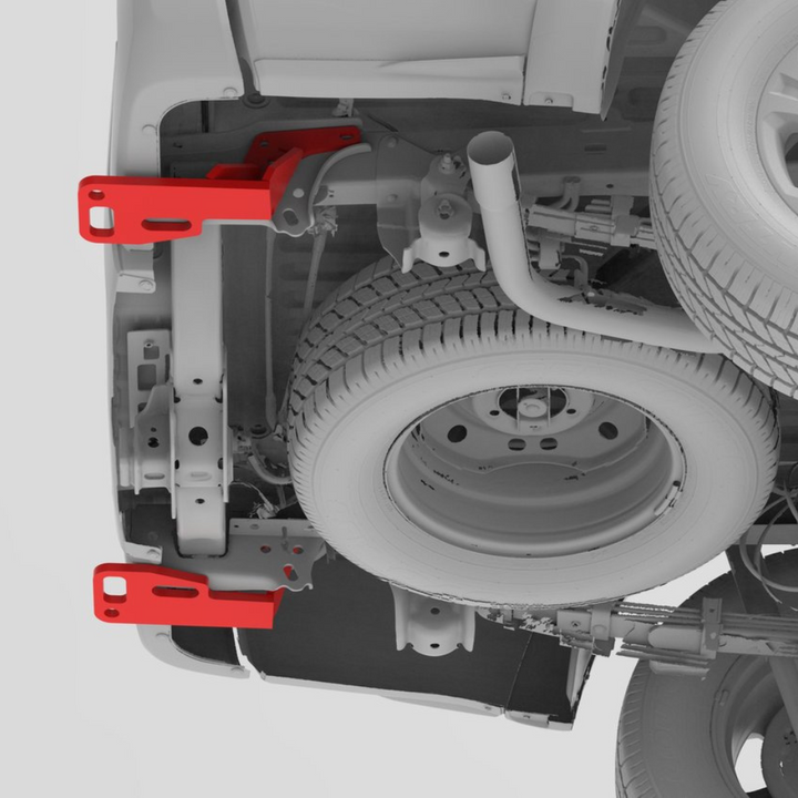 2016-2023 Toyota Tacoma Rear Recovery Points