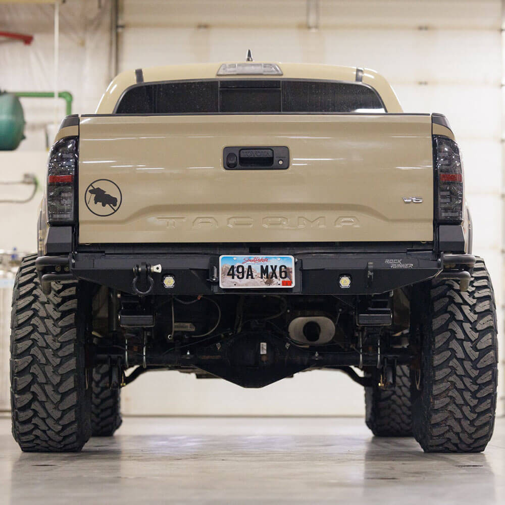 2016-2023 Toyota Tacoma Rock Runner High Clearance Rear Bumper