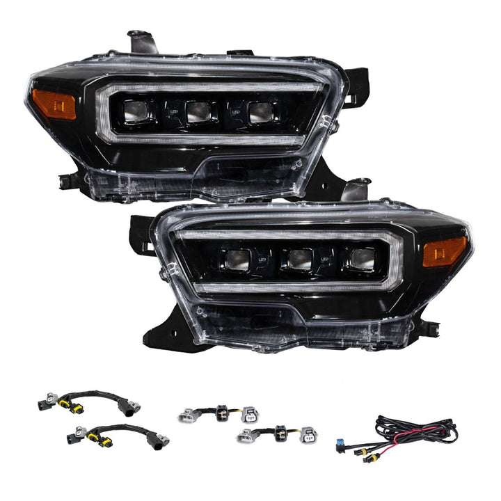 2016-2023 Toyota Tacoma Sequential LED Projector Headlights [PAIR]