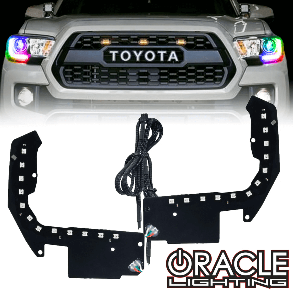 2016-2023 Toyota Tacoma Dynamic ColorSHIFT RGB+A Headlight DRL Kit