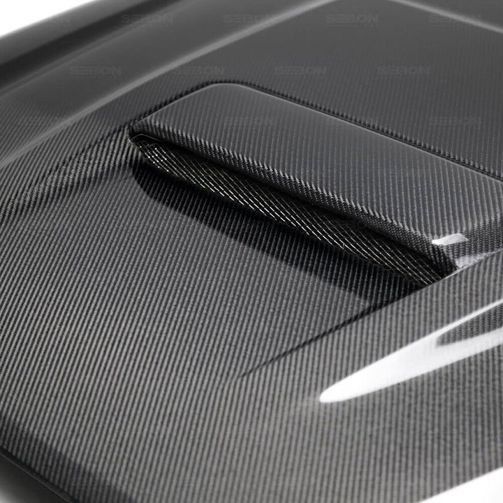 2016-2023 Toyota Tacoma TR-Style Carbon Fiber Hood