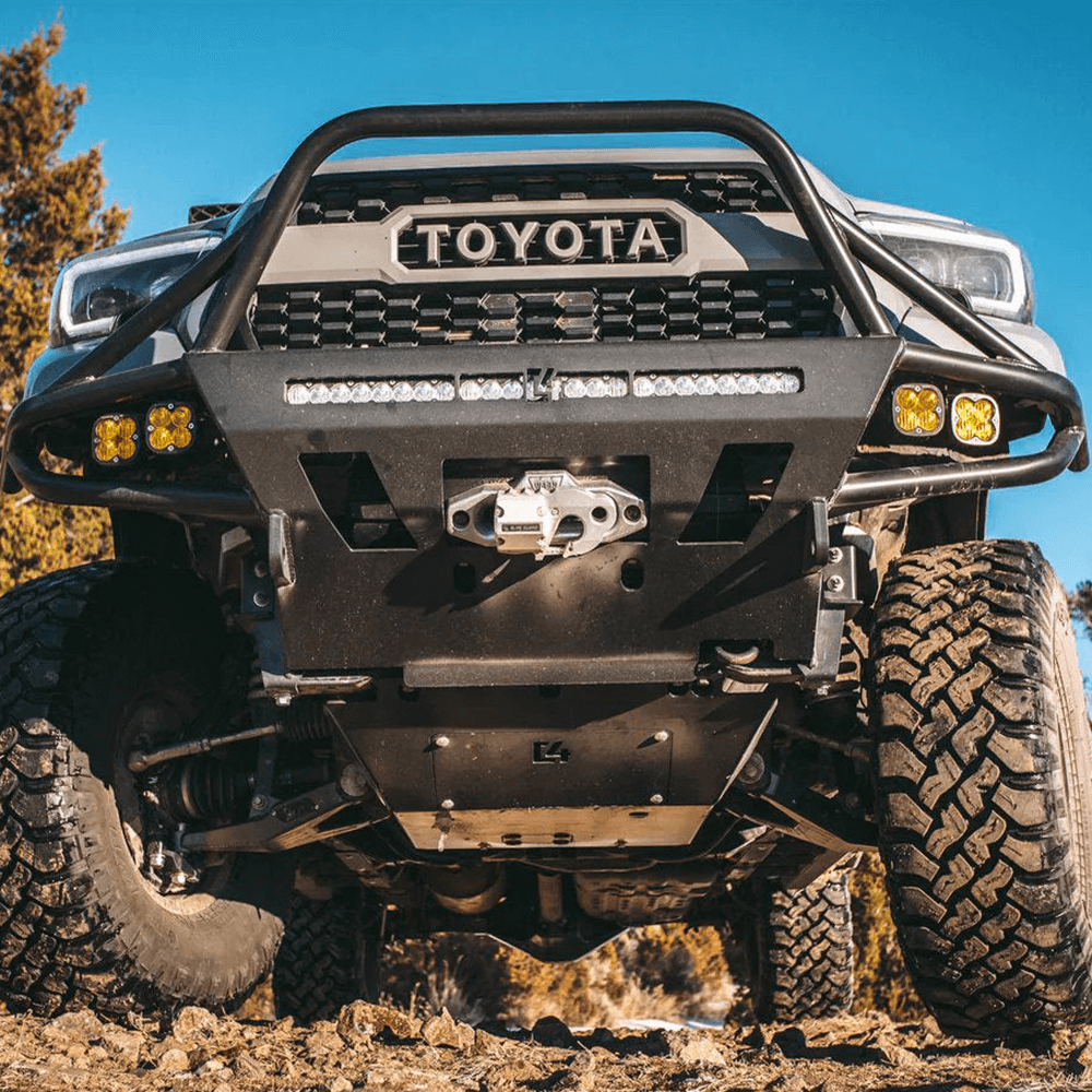 thumbnail image 2 of Dbdb-auto Primed Front Bumper Cover Kit For 2016-2023 Toyota Tacoma – Includes Bumper Valance, Direct Replacement, 3-Month Warranty 2 of 2