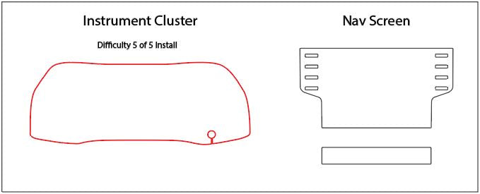 Toyota 4Runner Screen ProTech Kit