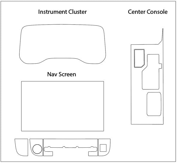 Toyota Sequoia Screen ProTech Kit