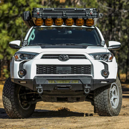 Hiline Bumper High Clearance Side Wings Fits 2014-2024 Toyota 4Runner