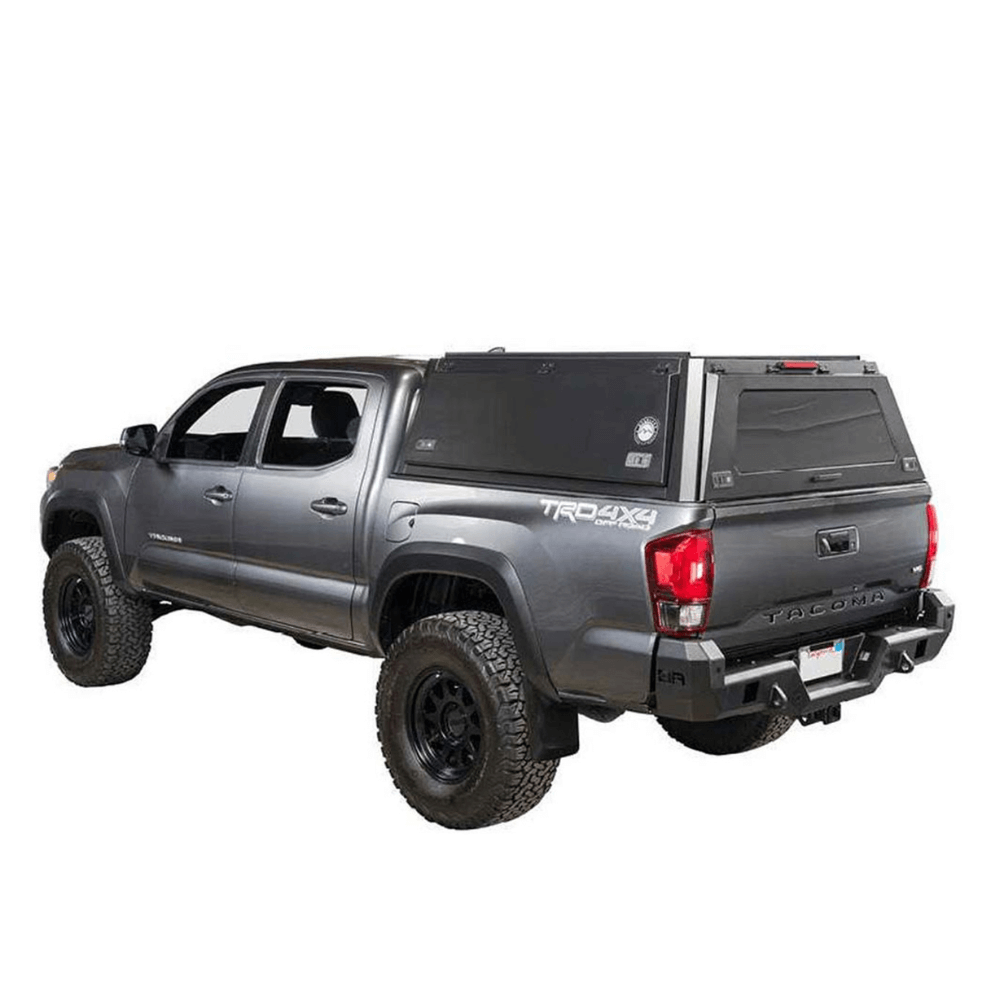 2022+ Toyota Tundra Expedition Truck Cap W/Full Wing Doors, Front and Rear Windows & 3rd Brake Light
