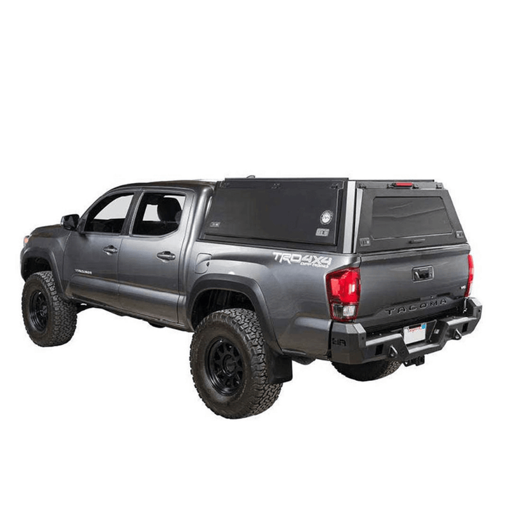 2022+ Toyota Tundra Expedition Truck Cap W/Full Wing Doors, Front and Rear Windows & 3rd Brake Light
