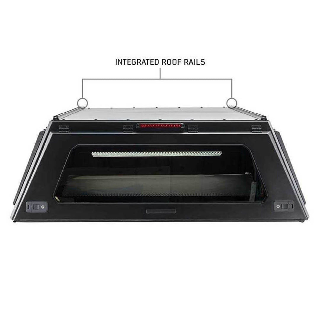2022+ Toyota Tundra Expedition Truck Cap W/Full Wing Doors, Front and Rear Windows & 3rd Brake Light
