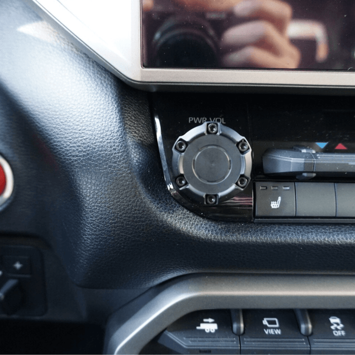 2022+ Toyota Tundra V1 Radio Knob - Black