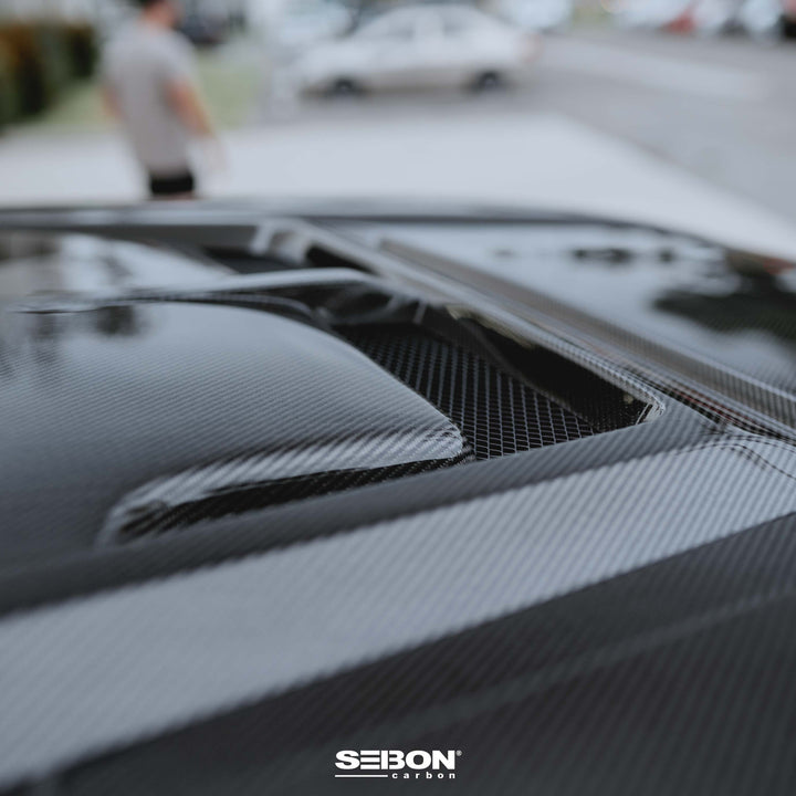 2023-2024 Toyota Sequoia RR-Style Carbon Fiber Hood