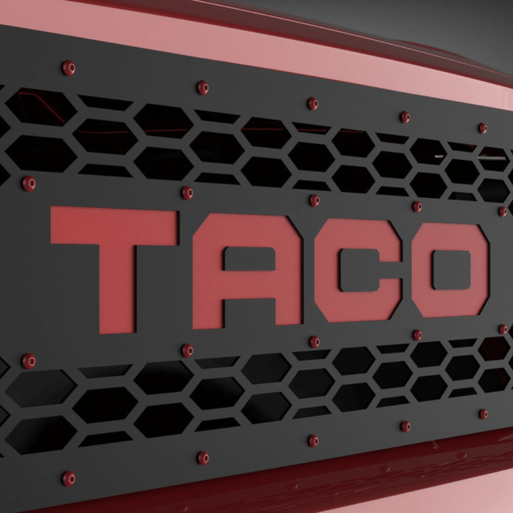 Honeycomb Grille Insert w/ Custom Text Fits 2024+ Toyota Tacoma