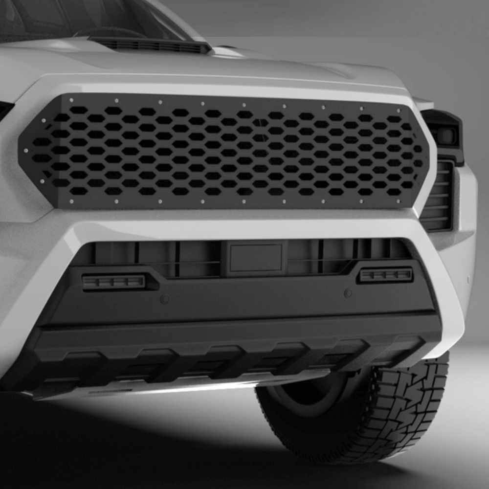 Mesh Grille Laser Cut Mesh Style Fits 2024+ Toyota Tacoma