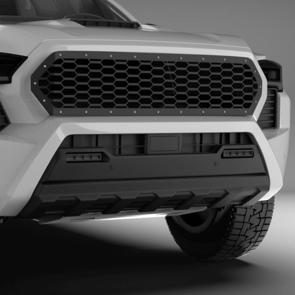 Mesh Grille Laser Cut Mesh Style Fits 2024+ Toyota Tacoma