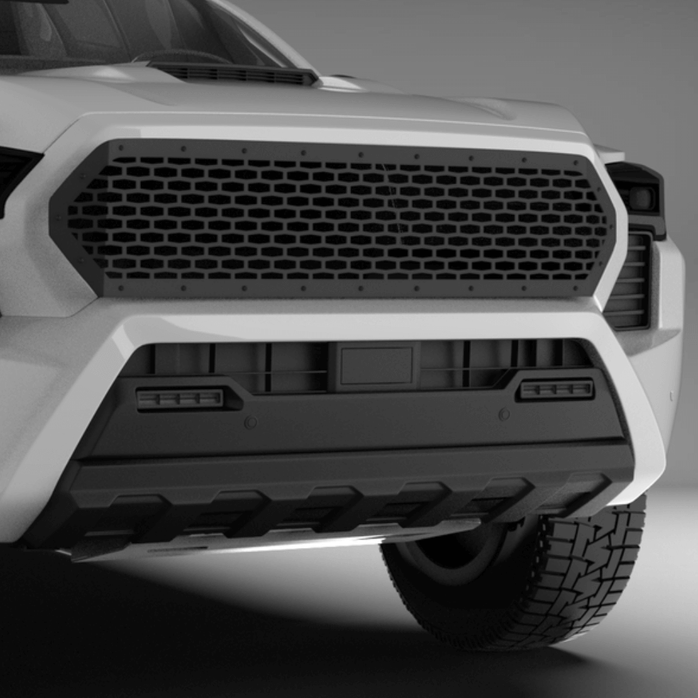 Mesh Grille Laser Cut Mesh Style Fits 2024+ Toyota Tacoma