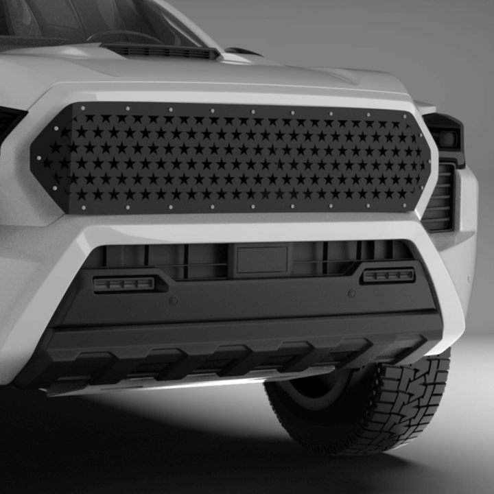 Mesh Grille Laser Cut Mesh Style Fits 2024+ Toyota Tacoma