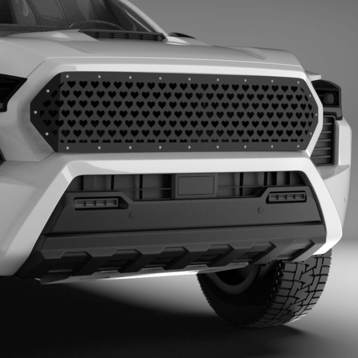 Mesh Grille Laser Cut Mesh Style Fits 2024+ Toyota Tacoma